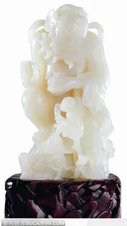 传统工艺品-长寿老人玉器