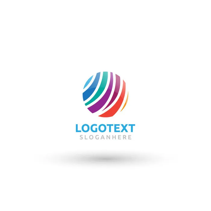 图标标识标志立体几何图形企业商标VI品牌LOGO设计模板AI矢量素材ai矢量模版下载