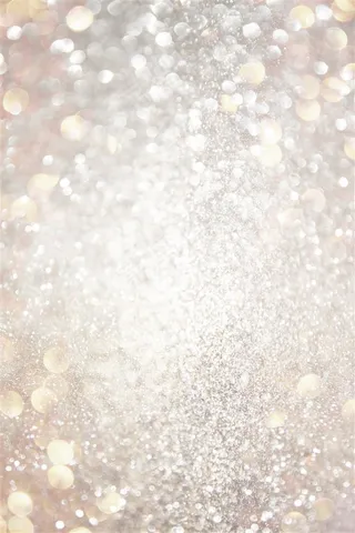 银色耀眼粒子光斑光效背景高清图片