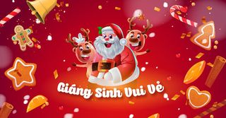 卡通老人红色圣诞节美丽背景