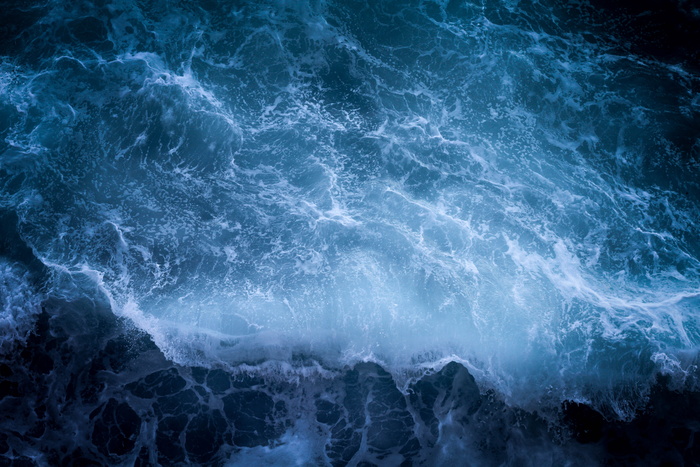 高清海水波浪