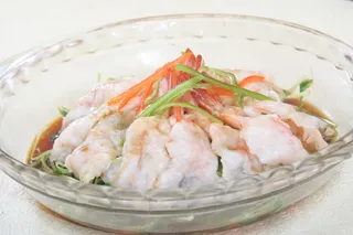 豆苗敲虾   20元 (3)