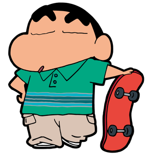 蜡笔小新可爱人物免扣素材