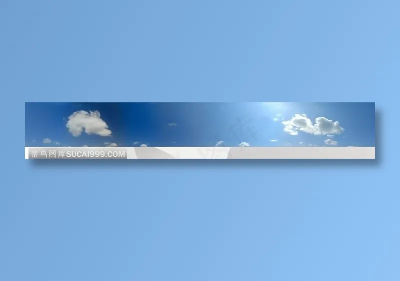 宽幅天空云朵蓝天白云云层