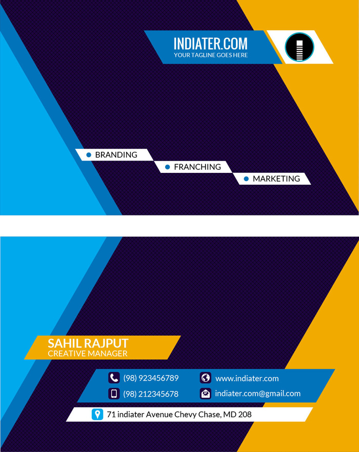 设计 创造 名片