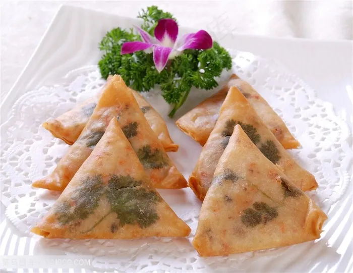 脆皮糯米包的美食图片