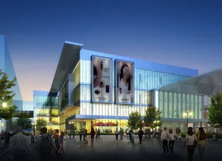 北京某商场效果图