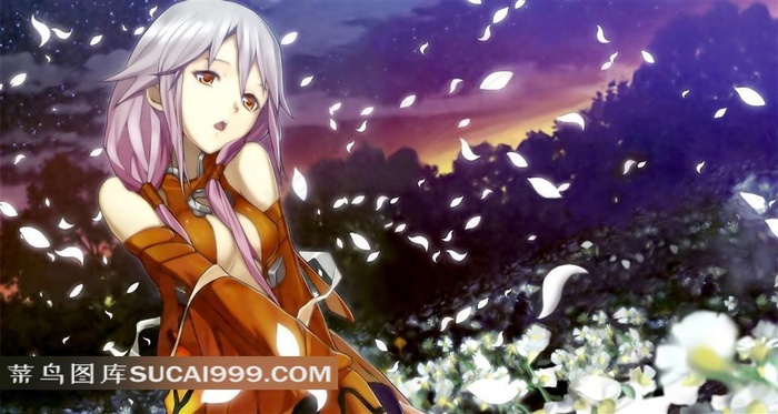 动漫楪祈漂亮的动漫美女插画