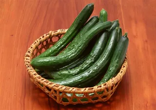 清新嫩黄瓜图片