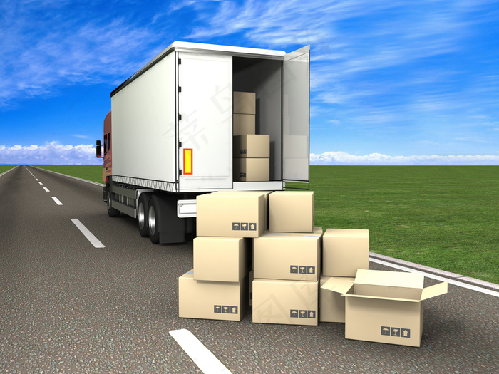 物流运输货物高清图片