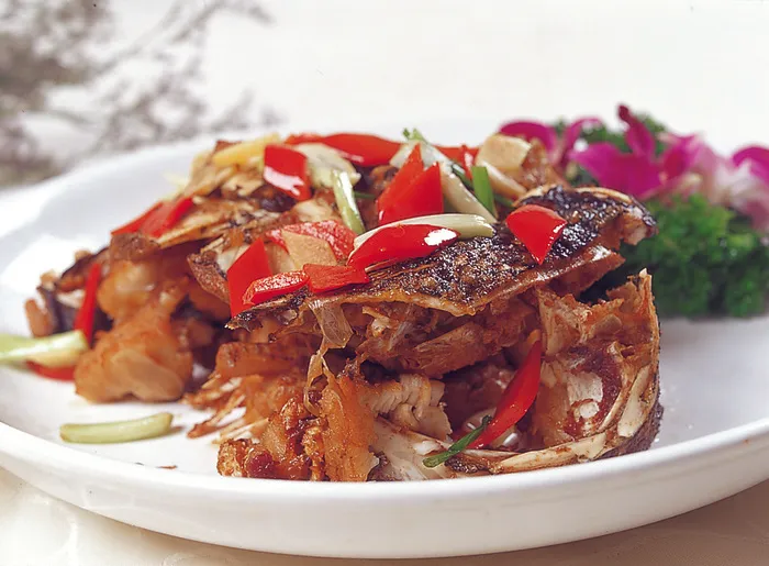 0911CC-275姜葱爆鱼嘴