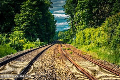 旅行摄影火车轨道