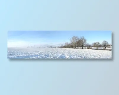 冬天雪地风景图 冬天雪地风景图