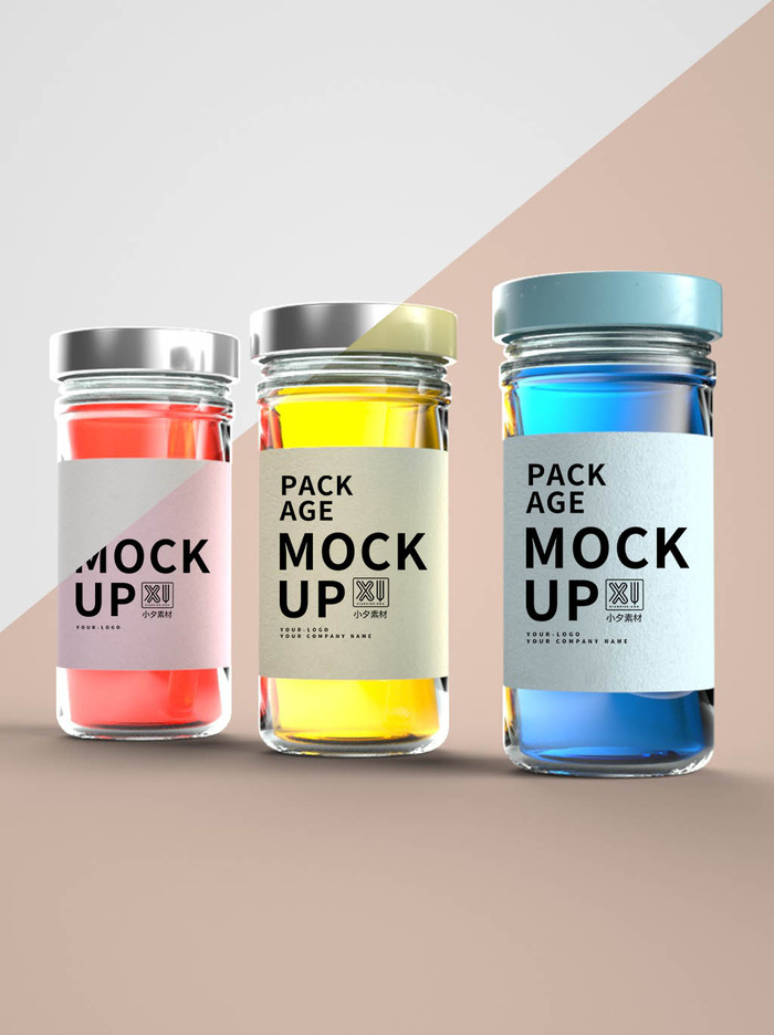 包装智能贴图样机VI效果PSD素材