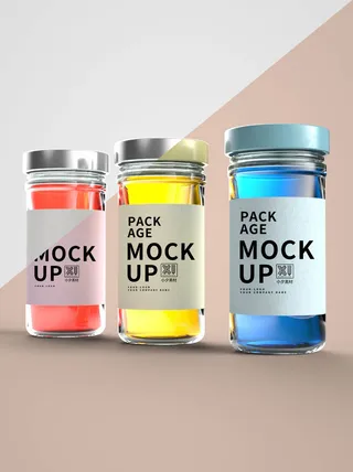 包装智能贴图样机VI效果PSD素材