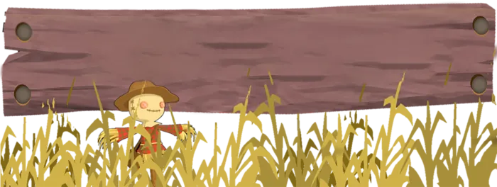 农田标题玉米卡通现代农业