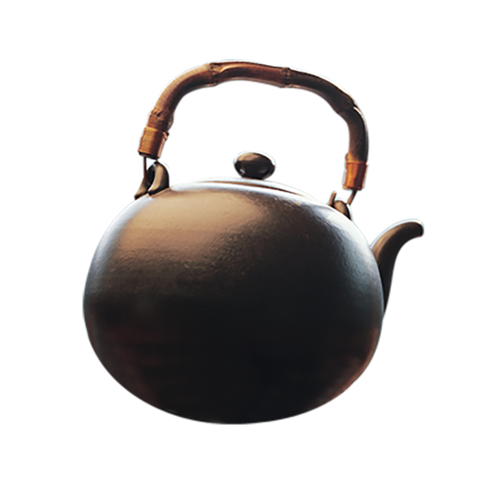 中国古风元素茶壶