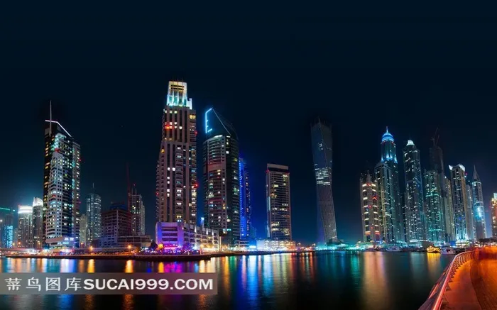 上海世贸中心夜景摄影图片