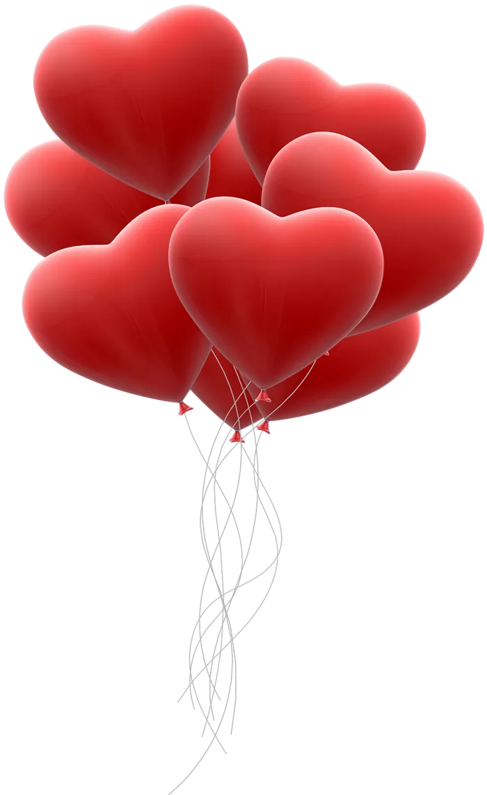 爱心一串情人节