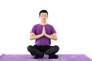 瑜伽人物免扣png