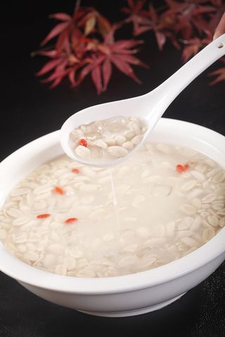 冰爽花生汤