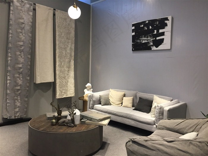 展会布料厅展示