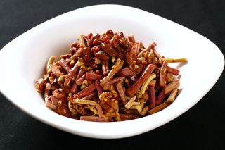 L01534水豆豉拌蕨菜 (5)