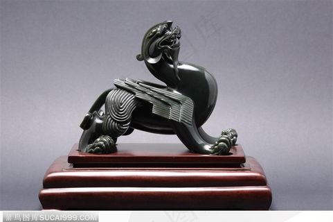 传统工艺-威武的麒麟 传统工艺-威武的麒麟