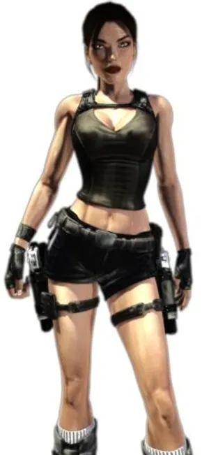 劳拉·克劳馥 PNG免抠