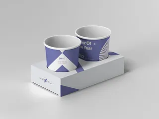 公司办公品牌文创PSD样机模板