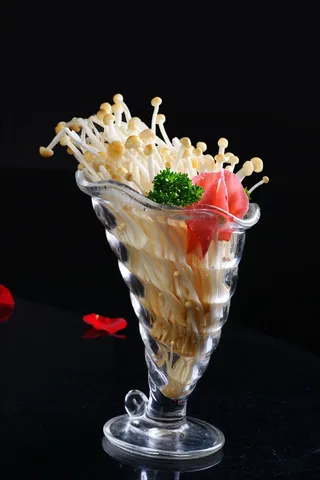 蘑菇香菇金针菇杂菇菌类美食素菜