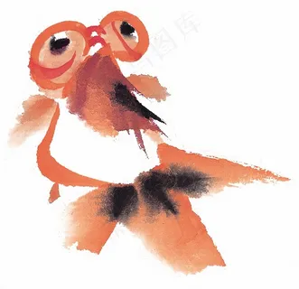 国画鱼大图jpg素材