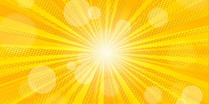 黄色大气展板背景