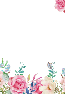 38妇女节三八女神女王粉色花朵玫瑰艺术字设计png免抠ps素材