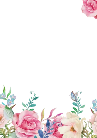 38妇女节三八女神女王粉色花朵玫瑰艺术字设计png免抠ps素材