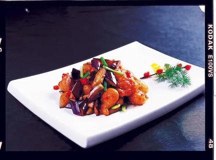 CXC03707茄子炒扇贝39 CXC03707茄子炒扇贝39