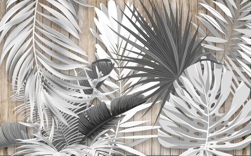 北欧背景墙现代简约壁画 