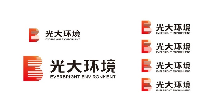 广大 环境红色设计字体设计