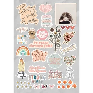 可爱不干胶贴纸