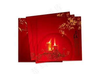 中式红色主题宣传海报-2