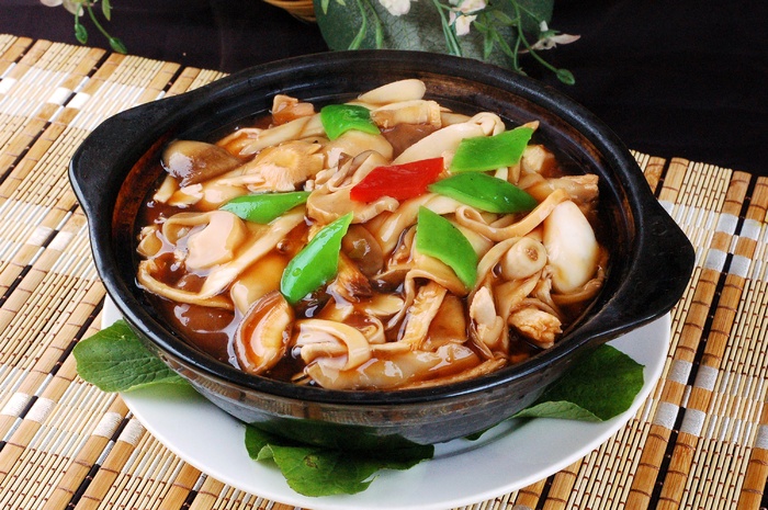 砂锅石锅美食煲类特色菜煲仔青椒君