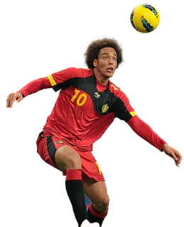 足球运动员踢球射门免抠