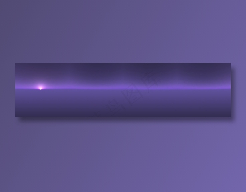 紫色天空中的阳光