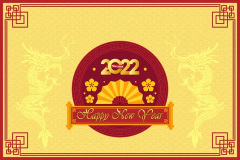 设计2022年新年虎年