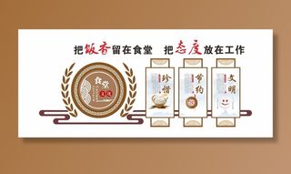 食堂文化墙