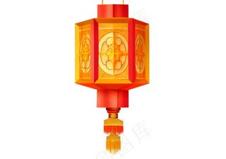 中国风灯笼装饰元素