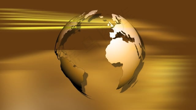 地球, 世界, 回转, 金子, 背景