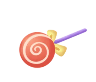 棒棒糖素材卡通