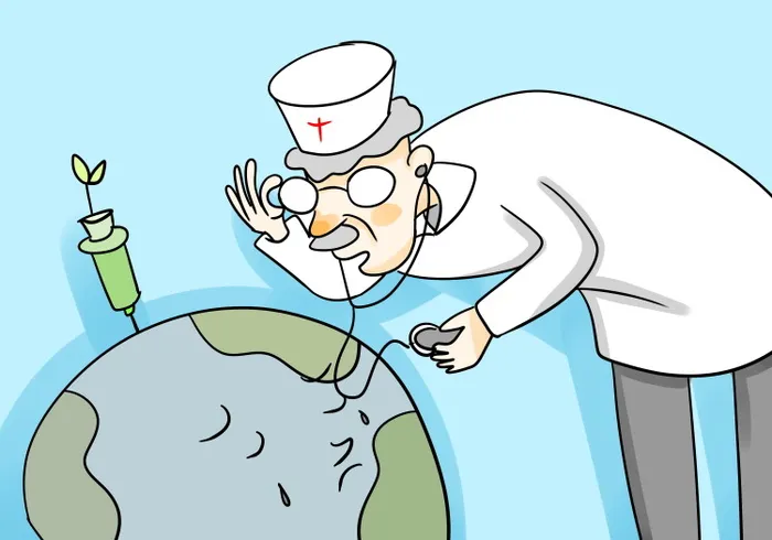 垃圾分类海报psd模版下载