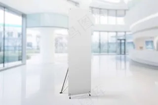 易拉宝样机 易拉宝效果图